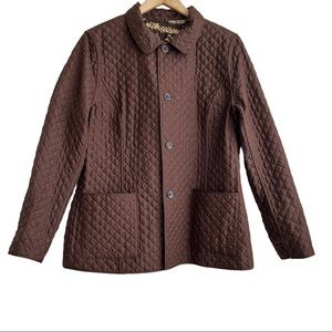 Don‎ Caster Reversible Silk Animal Print Quilted Jacket (14)
